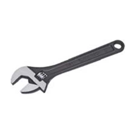 Homestead Cooper Hand Tools Adjustable fit Adjustable Wrench 8 in. Chrome Carded Sensormatic HO1666732